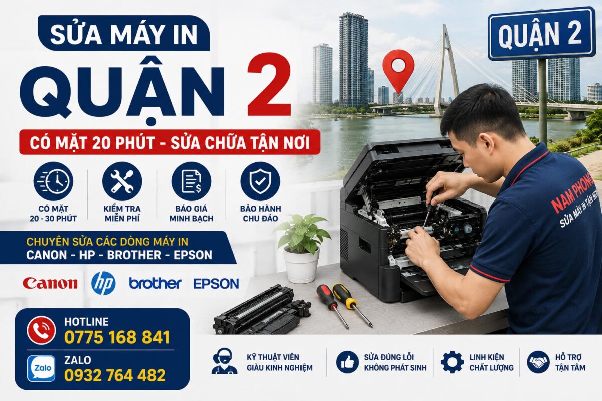 Sửa Máy In Quận 2