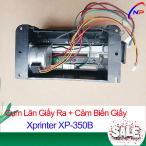 Cụm Lăn Giấy Ra + Cảm Biến Giấy Máy In Xprinter Xp 350B / 350BM