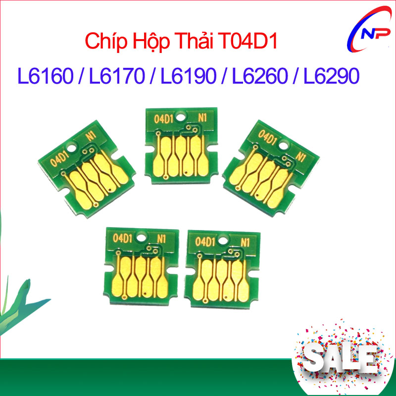 chip-muc-t04d1-epson-l6160-6170-6190-l62602-6270-6290 Chip mực Thải T04D1 Epson L6160 L6260 L6290