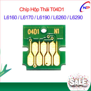 Chip mực Thải T04D1 Epson L6160 L6260 L6290