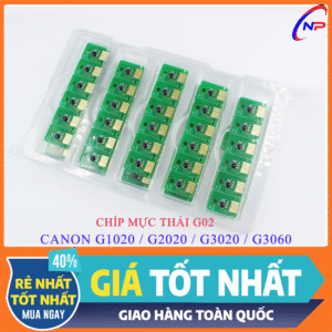 Chíp Hộp Thải G02 Canon G1020 / G2020 / G3020 / 3060 / G550