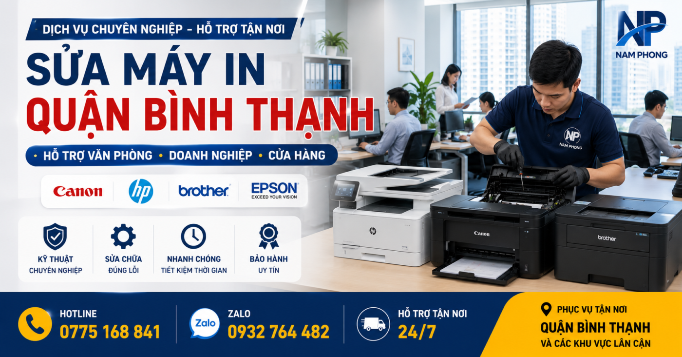 sửa máy in quận bình thạnh