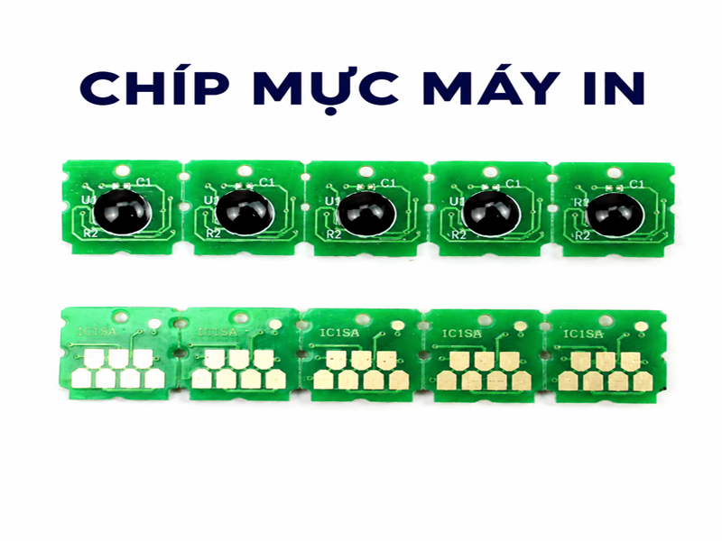 chíp mực máy in