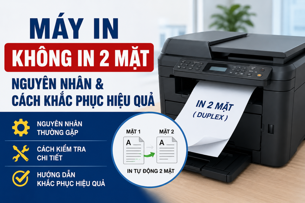 máy in không in được 2 mặt