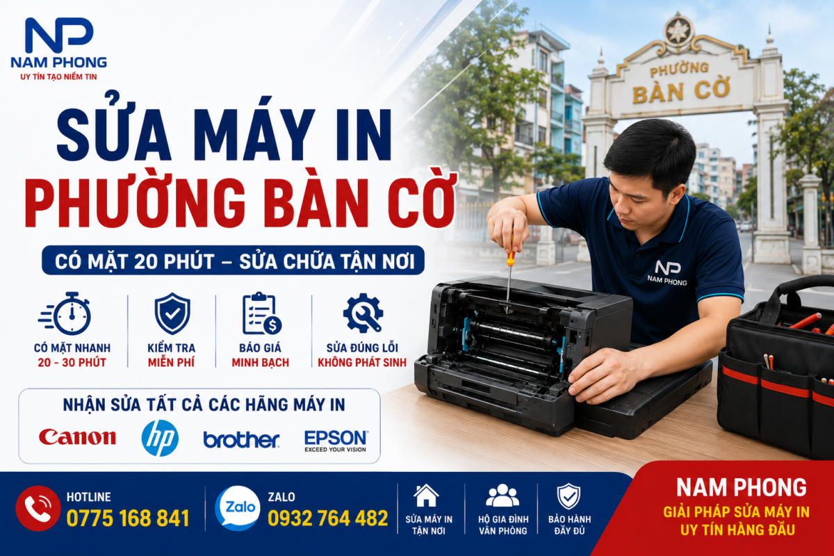 Sửa Máy In Phường Bàn Cờ